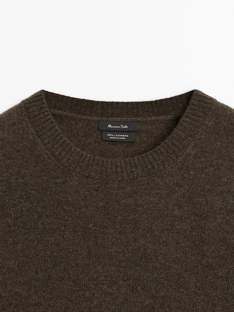 Pull en maille 100 % cachemire