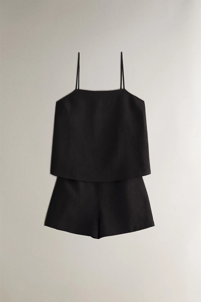 LINEN SHORTS