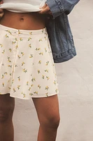 MINI JUPE CITRONS