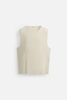 TEXTURED TANK TOP