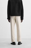 PANTALON STRAIGHT FIT TWILL