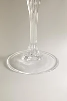 ENGRAVED CRYSTALLINE WATER GLASS