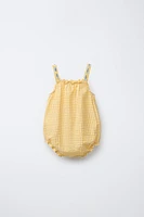 GINGHAM ROMPER