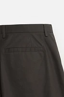 PANTALON DE COSTUME EFFET CIRÉ