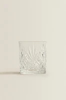 VERRE RELIEF CRISTALLIN