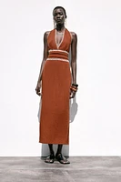 ROBE MI-LONGUE BRODÉE