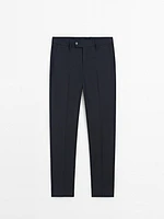 Pantalon de costume 100 % laine