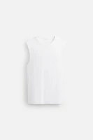 RIBBED TANK TOP