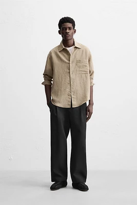 CHEMISE FLUIDE À POCHE