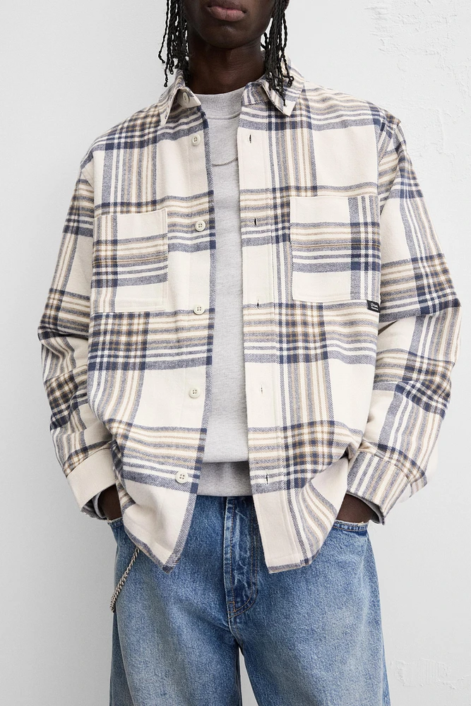 PLAID FLANNEL SHIRT