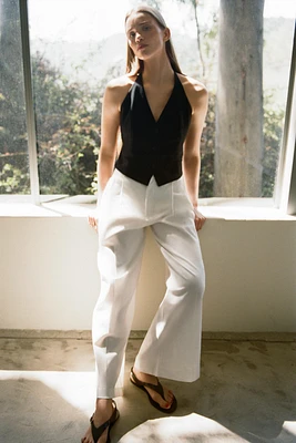 HALTER TIE VEST