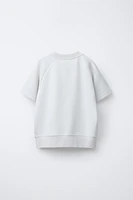 SWEAT MANCHES COURTES SPORTIF