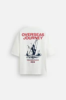 NAUTICAL PRINT T-SHIRT