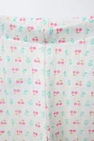 POINTELLE CHERRY LEGGINGS