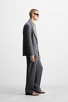 100% LINEN SUIT BLAZER