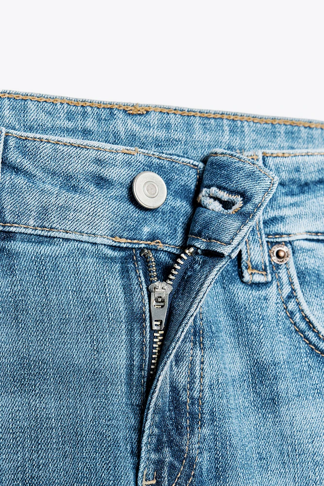 TRF LOW RISE BOOTCUT JEANS
