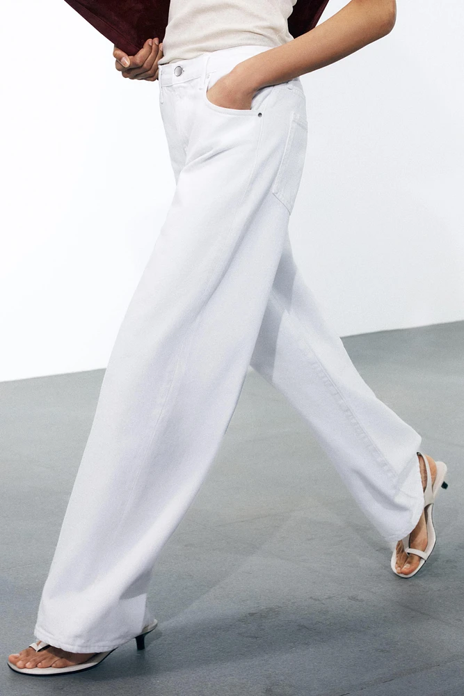JEAN ZW COLLECTION WIDE LEG TAILLE BASSE