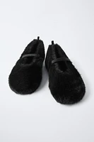 BALLERINES EFFET FOURRURE ÉDITION LIMITÉE
