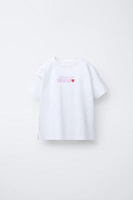 BEACH PRINT T-SHIRT