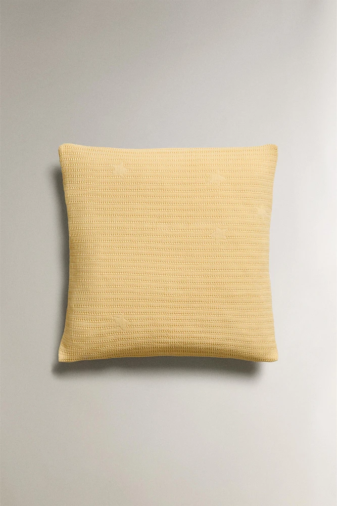 HOUSSE DE COUSSIN ENFANT ÉTOILES