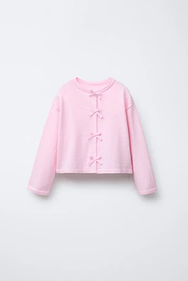 BOW KNIT SWEATER