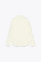 SHIRT WITH LINED BUTTONS