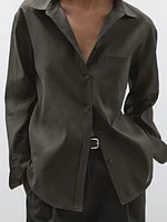 Chemise fluide en ramie