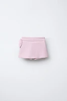 TIED SKORT