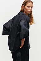 CHEMISE EN JEAN Z1975 À MANCHES LARGES