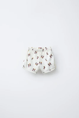 MICKEY AND MINNIE MOUSE © DISNEY TEXTURED BERMUDA SHORTS