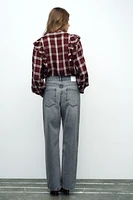 STRAIGHT LEG LONG LENGTH Z1975 JEANS WITH A HIGH WAIST