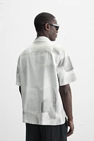 CHEMISE À IMPRIMÉ ABSTRAIT