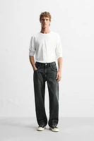 STRAIGHT FIT RELAXED JEANS