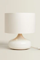 LAMPE DE TABLE BASE CÉRAMIQUE