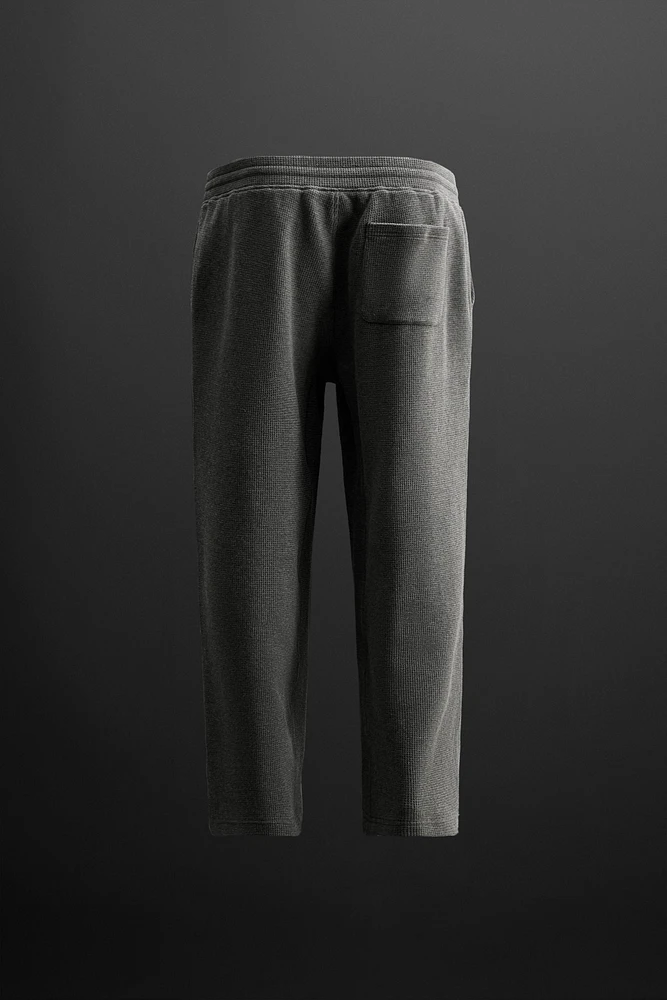PANTALON DE JOGGING À TEXTURE