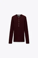 FINE KNIT WOOL SWEATER
