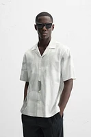 CHEMISE À IMPRIMÉ ABSTRAIT