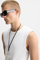 RIBBED TANK TOP