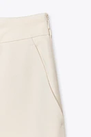 PANTALON TAILLE HAUTE NERVURÉ