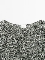 Flecked knit sweater - Limited Edition