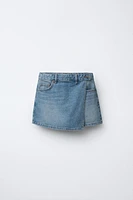 DENIM SKORT