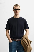 REGULAR FIT KNIT T-SHIRT