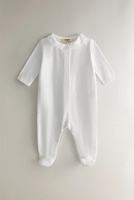 GRENOUILLÈRE ENFANT BRODERIE SOURIS