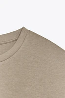 WASHED INTERLOCK T-SHIRT