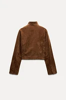 SUEDE LEATHER JACKET