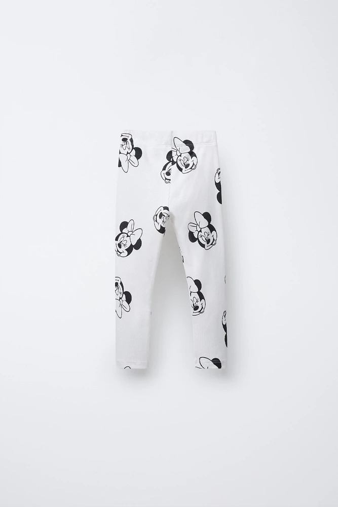 MINNIE MOUSE © DISNEY RIBBED PRINT LEGGINGS