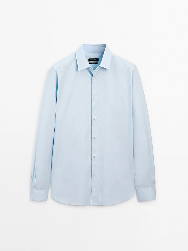 Chemise regular fit serge 100 % coton
