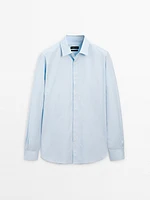 Chemise regular fit serge 100 % coton