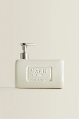WASHING-UP LIQUID DISPENSER WITH CONTAINER