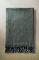 SERVIETTE DE PLAGE COTON FRANGES